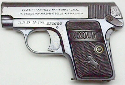 Factory Inscribed Model N .25 ACP